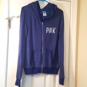 Victoria's Secret light weight zip-up hoodie
